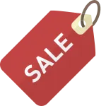 Sale Tag For Online Shops SVG Icon